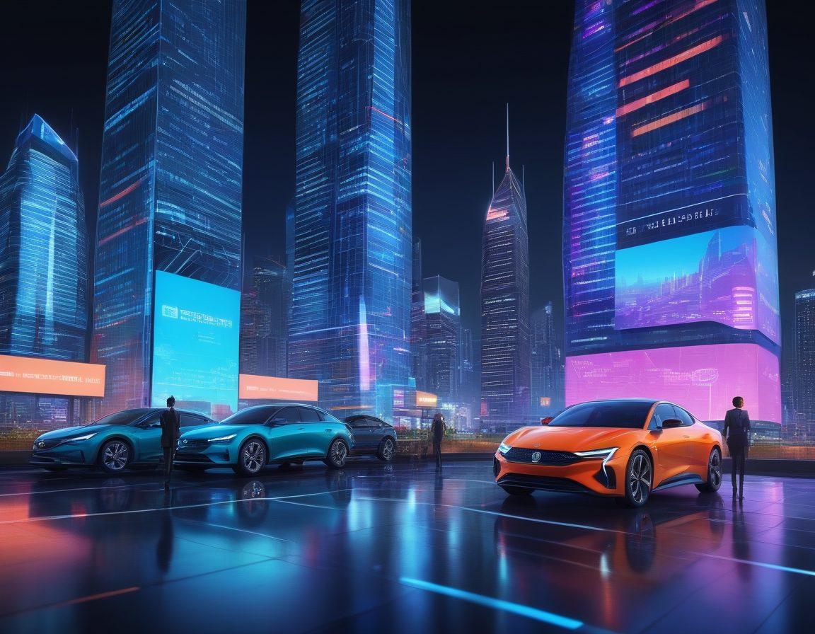 An eye-catching digital landscape showcasing a diverse team of professionals collaborating over customizable insurance solutions on sleek, futuristic screens. Incorporate elements like digital graphs and icons representing various insurance types. The background features a city skyline blending technology and finance. Use vibrant colors and a modern aesthetic to evoke a sense of innovation and mastery in digital insurance. super-realistic. vibrant colors. 3D.